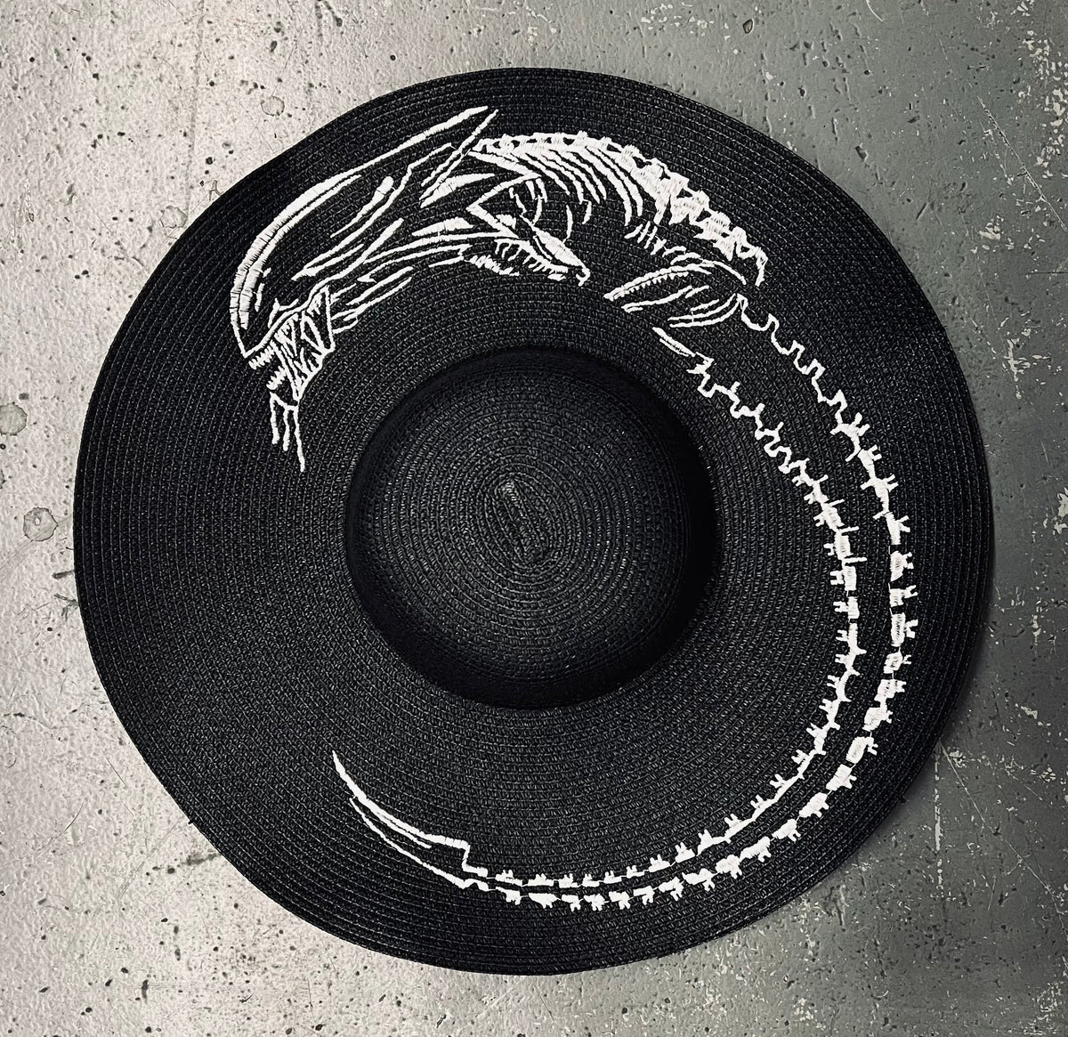 Floppy Sun Hat - XL Brim - Xenomorph