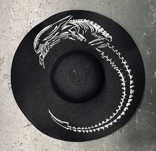 Floppy Sun Hat - XL Brim - Xenomorph