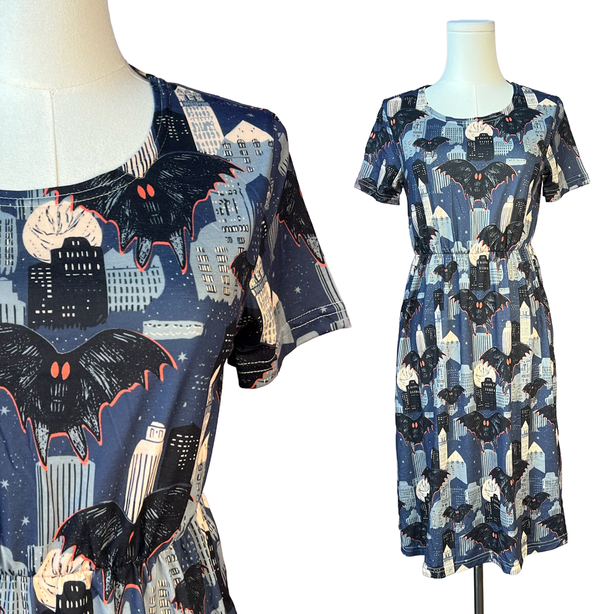 T-shirt Dress - Mothman