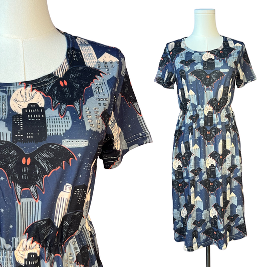 T-shirt Dress - Mothman