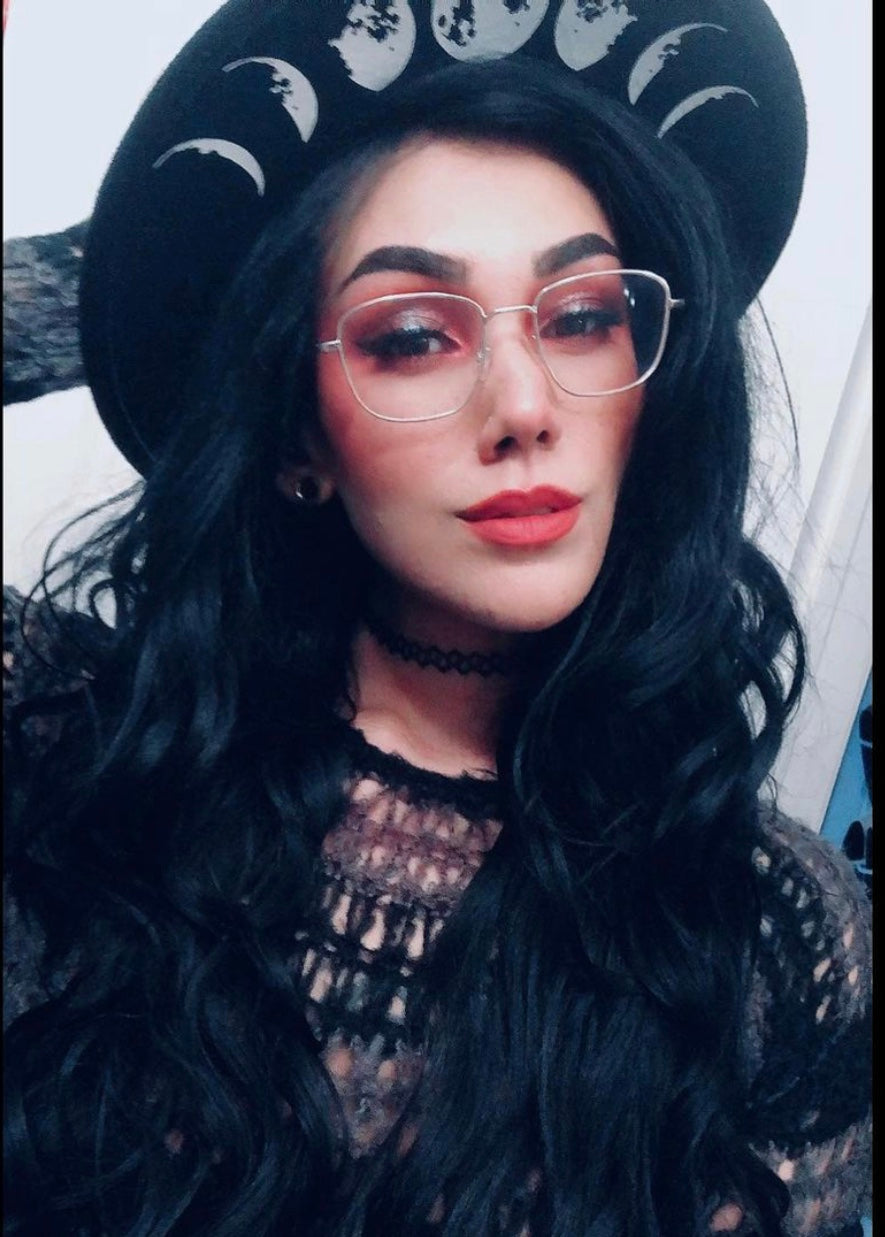 Vegan Felt Hat - Moon Phase