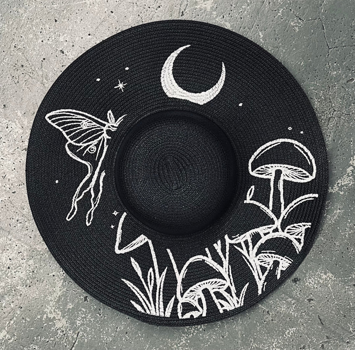 Floppy Sun Hat - XL Brim - Luna Mushrooms