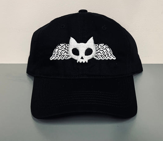 meow mori - embroidered dad hat - READY TO SHIP