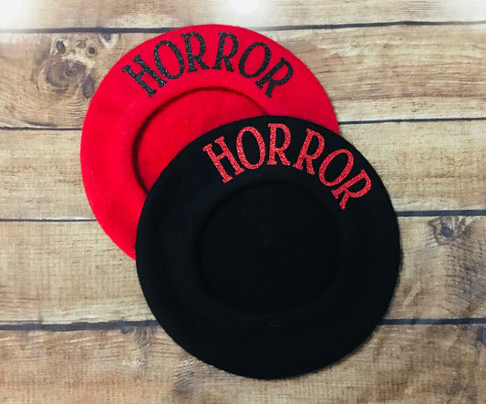 Vegan Beret - HORROR