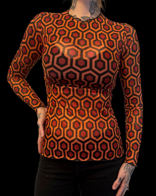 Sheer Mesh Top - Overlook