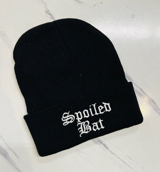 Vegan Beanie - Spoiled Bat - READY TO SHIP