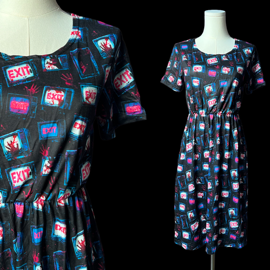 T-shirt Dress - Horror Exit