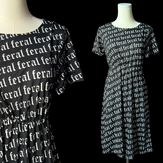 T-shirt Dress - feral