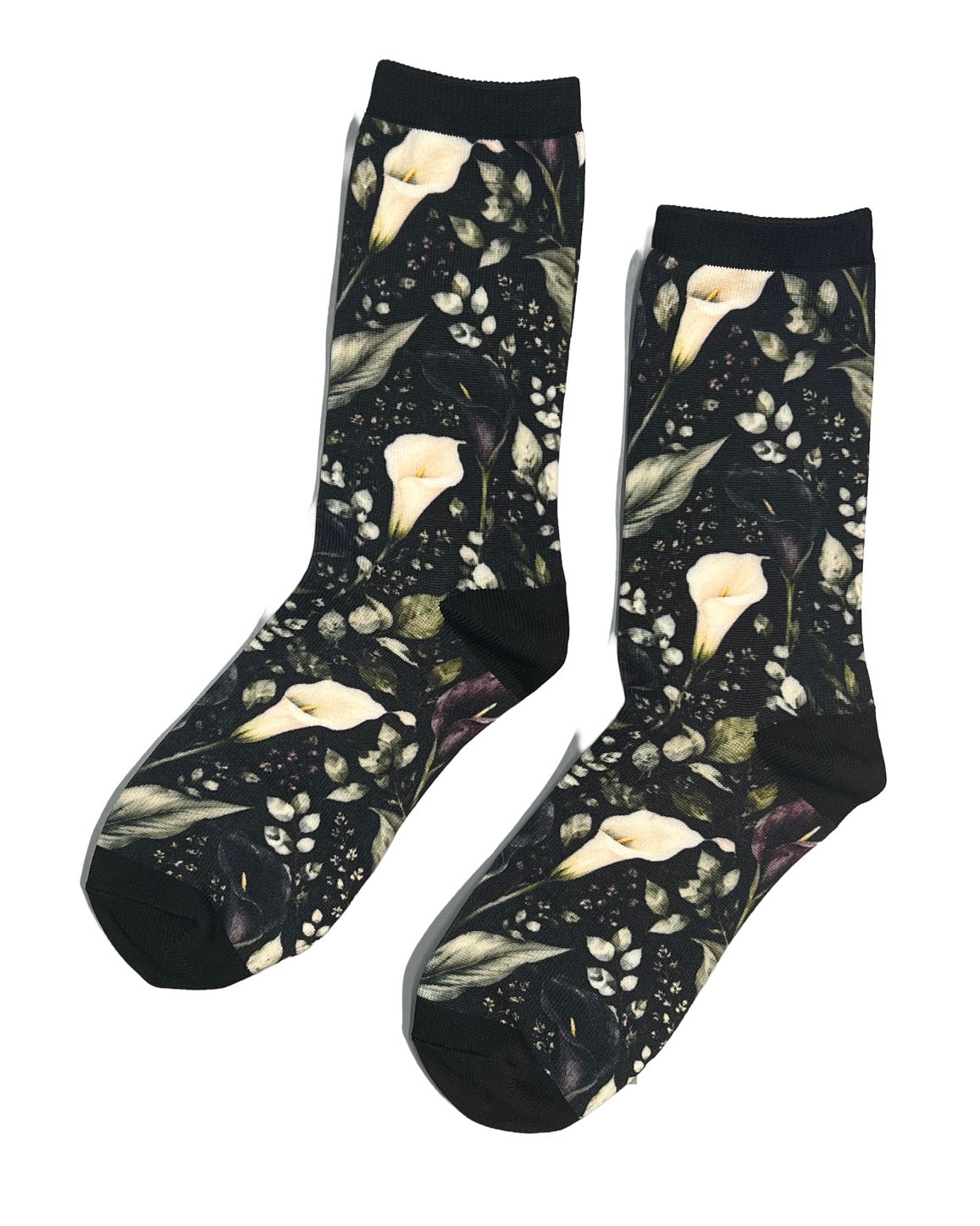 Novelty Socks - Calla Lilies