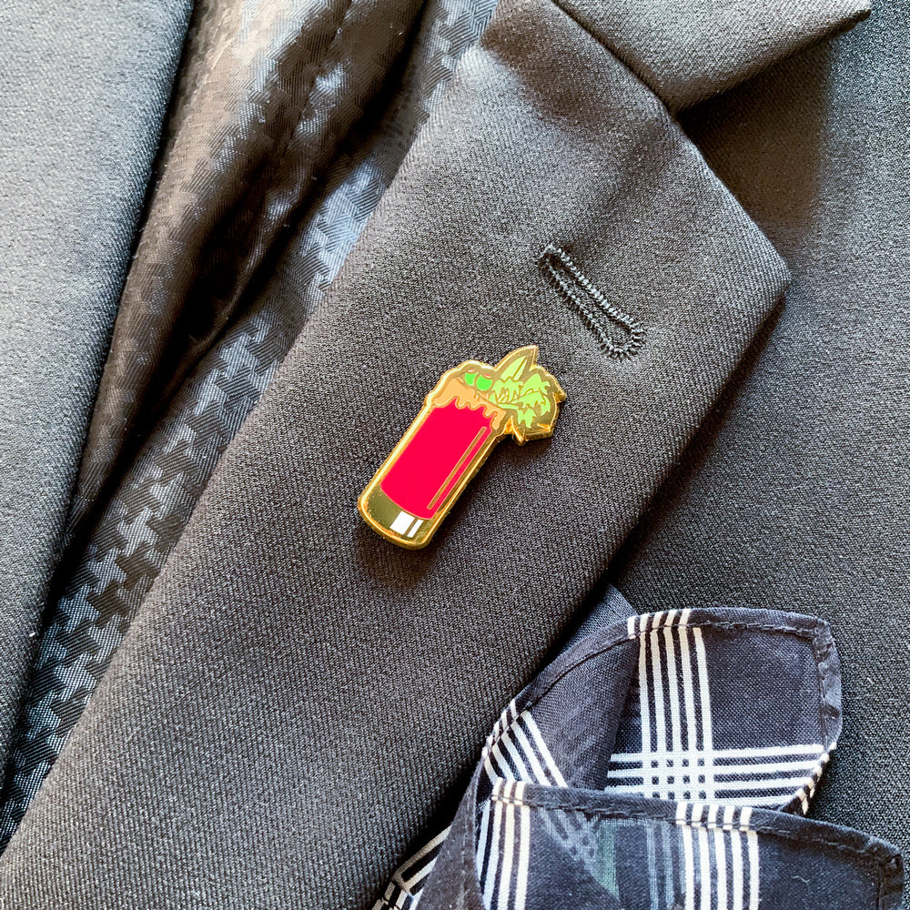 Bloody Mary Cocktail Pin