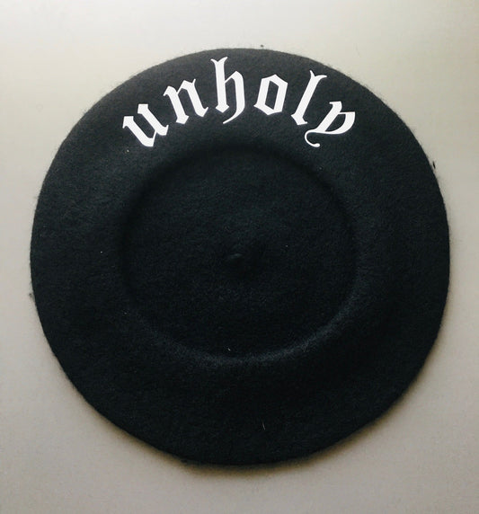 Vegan Beret - unholy