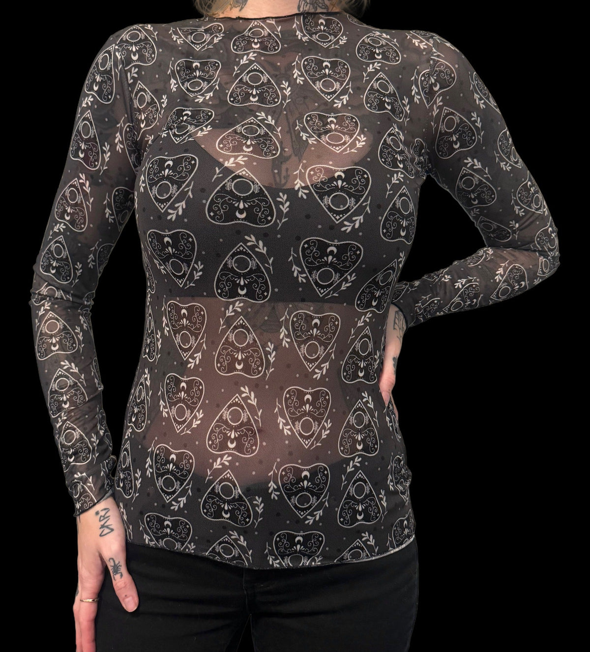 Sheer Mesh Top - Planchettes