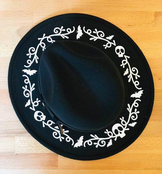 Vegan Felt Hat - Halloween