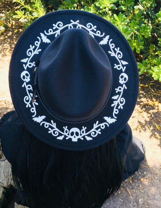 Vegan Felt Hat - Halloween