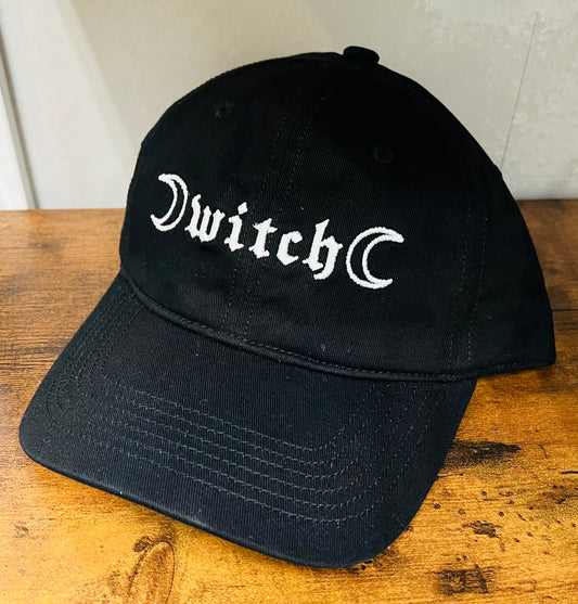 Witch - embroidered dad hat - READY TO SHIP