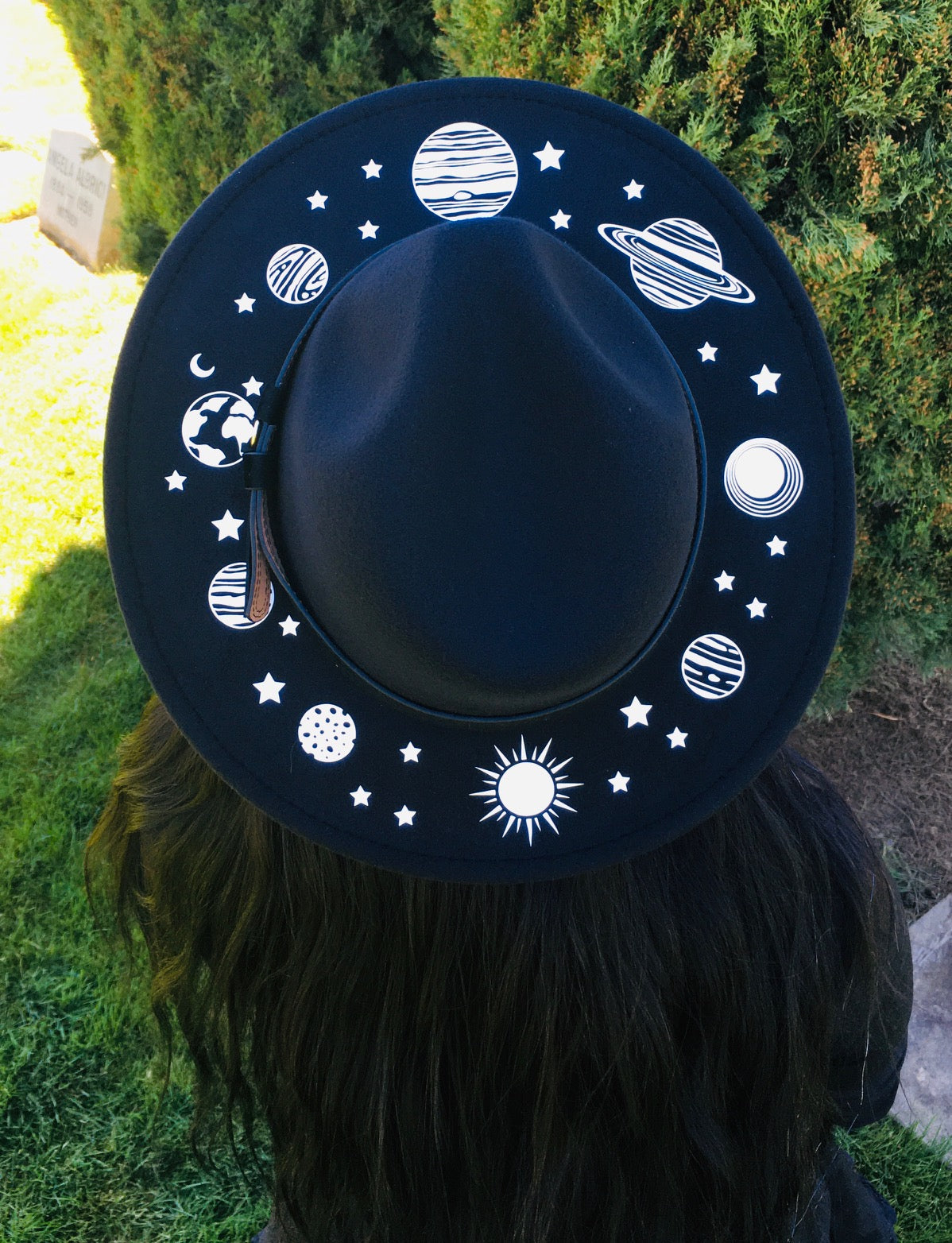 Vegan Felt Hat - Planetarium