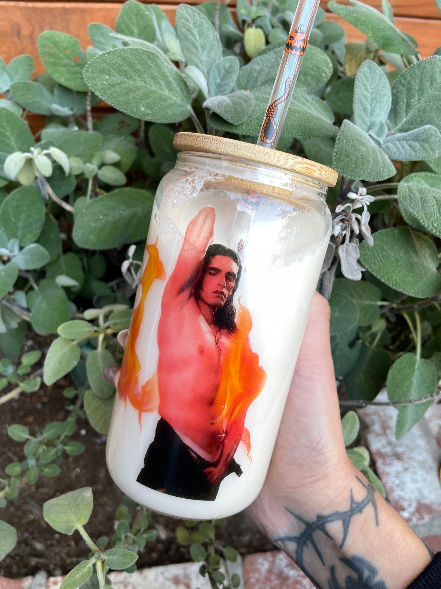 Peter Steele Glass Tumbler Cup