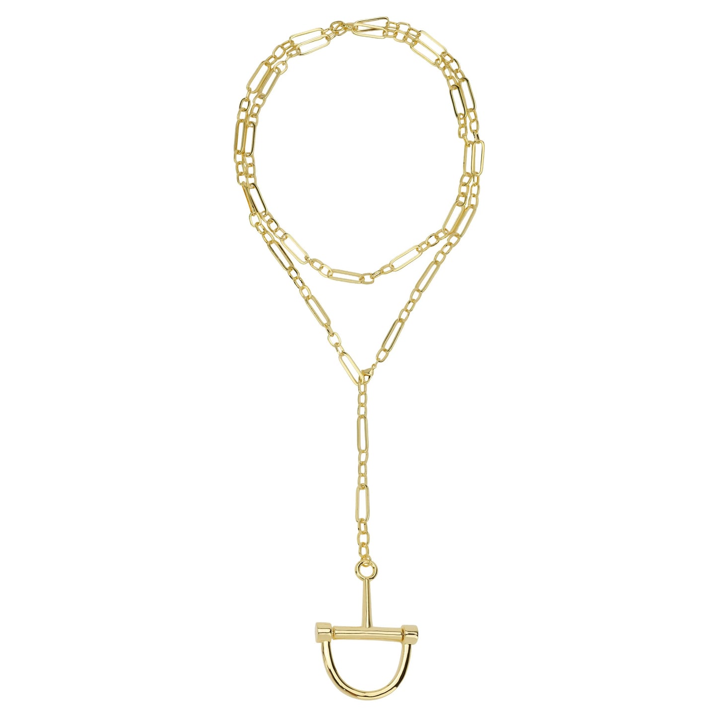 Stirrup Chain Necklace PREORDER - SHIPS 3/23