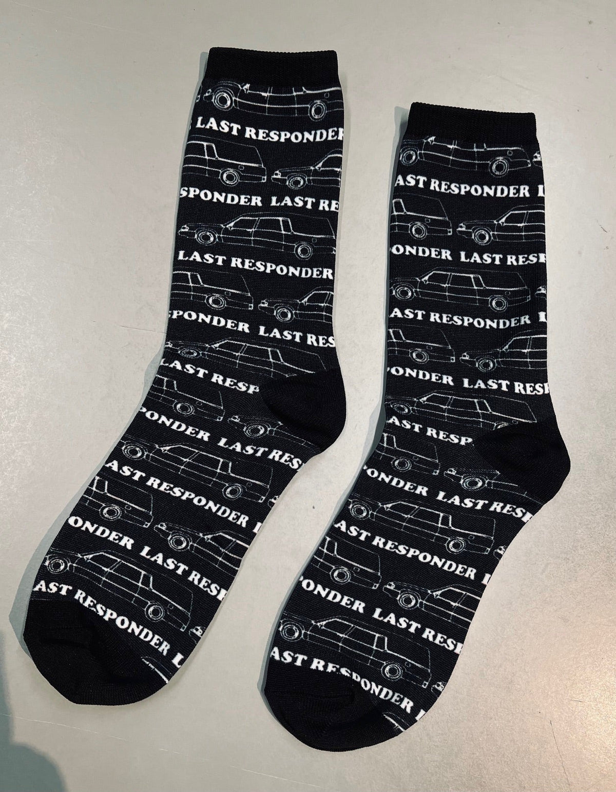 Novelty Socks - Last Responder - Ready To Ship