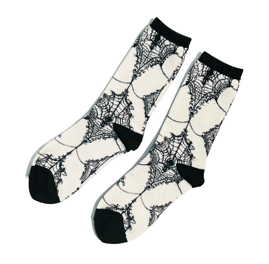 Novelty Socks - Victorian Webs