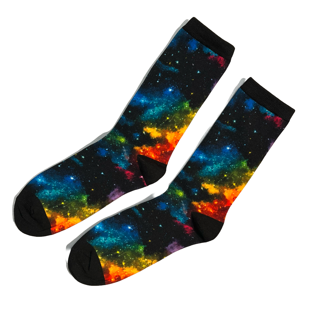 Novelty Socks - Rainbow Galaxy
