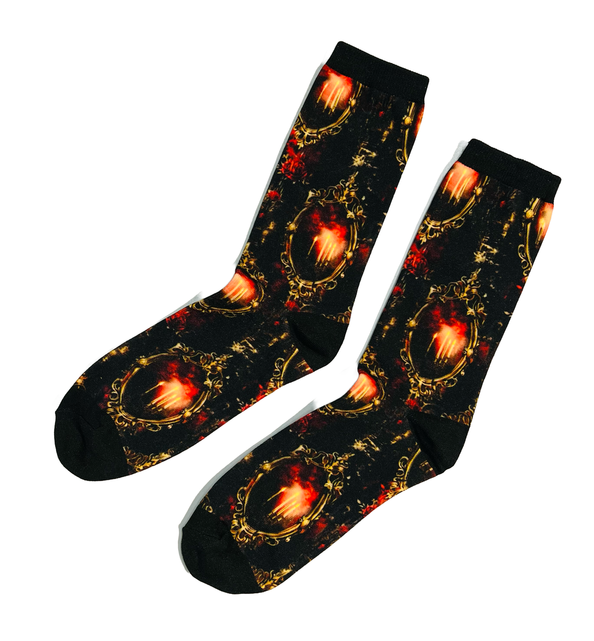 Novelty Socks - Candlelit Frames