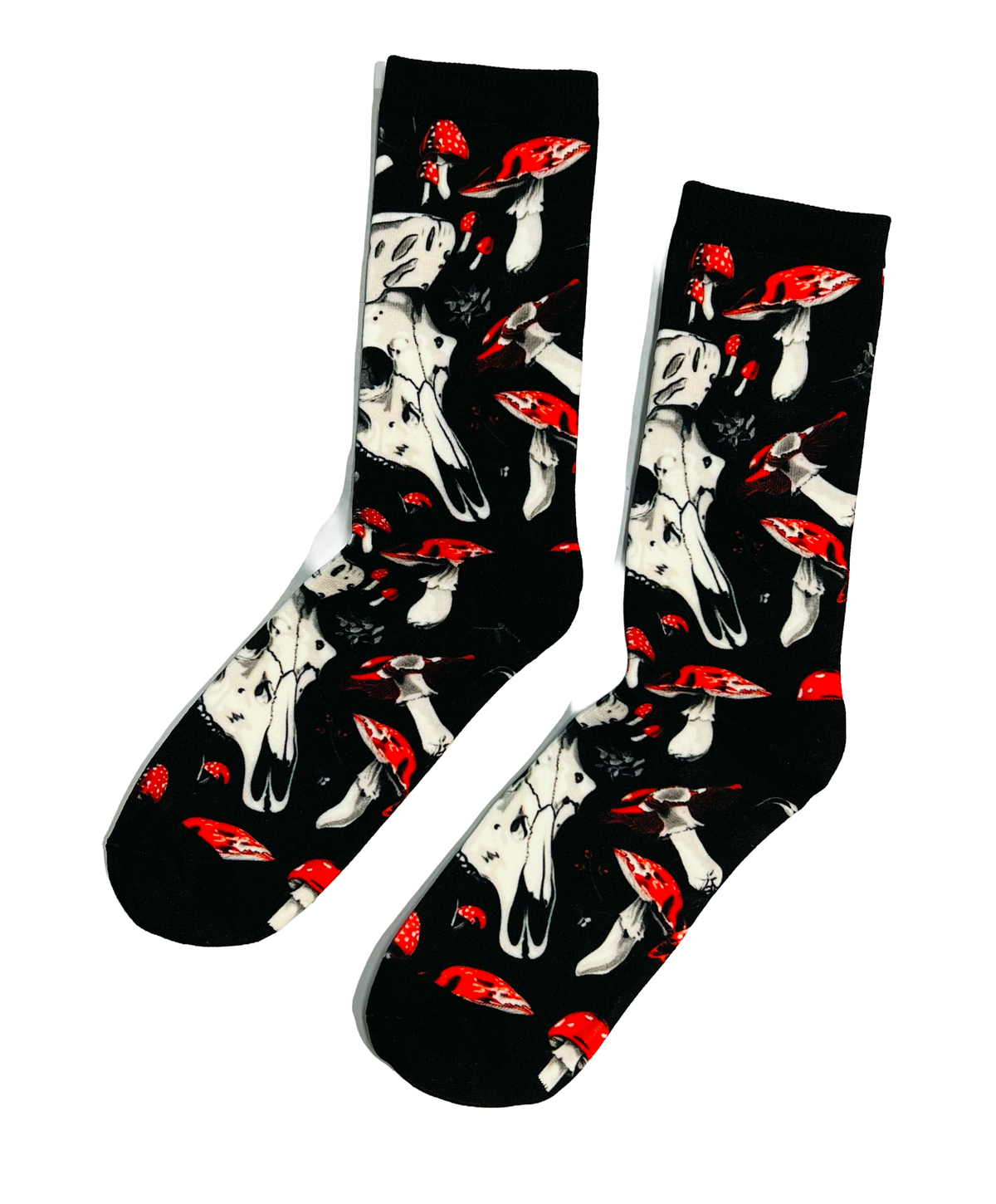 Novelty Socks - Mushroom Skulls