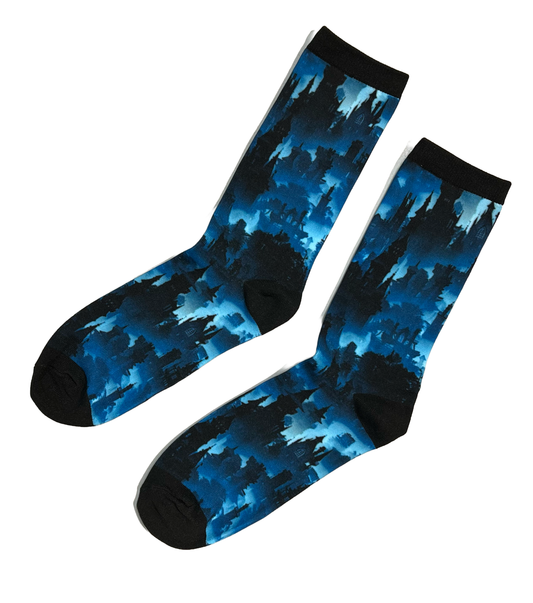 Novelty Socks - Creepy castles