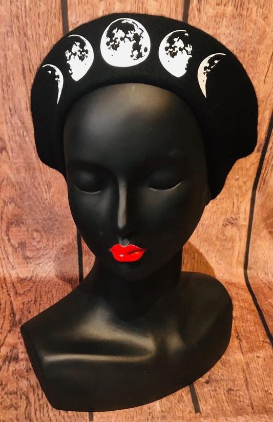 Vegan Beret - Moon Phase