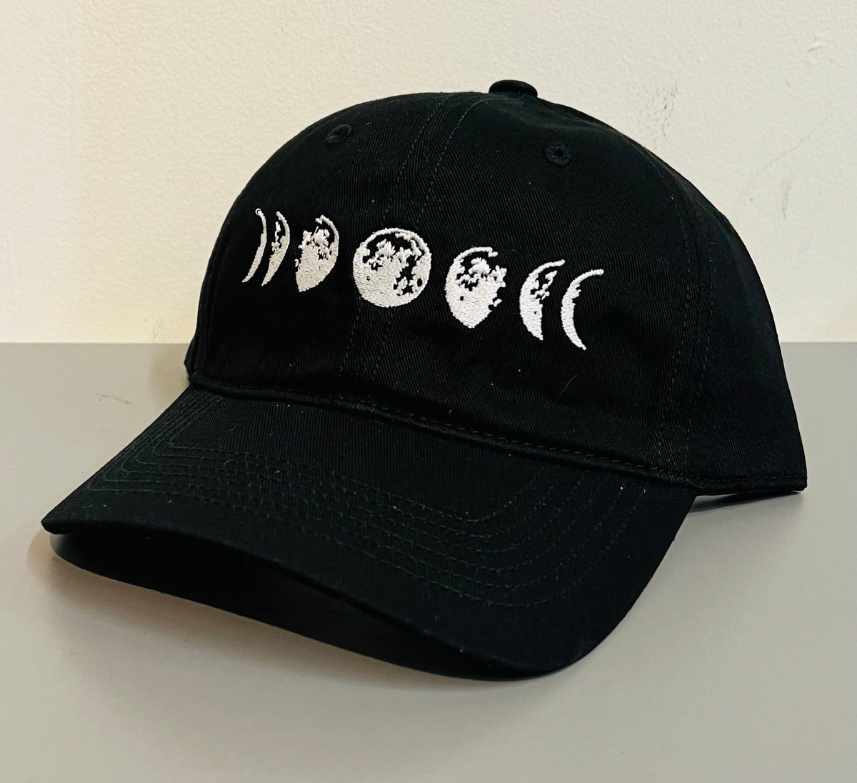 Moon Phase - embroidered dad hat - READY TO SHIP