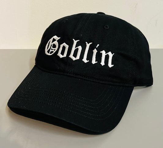 Goblin - embroidered dad hat - READY TO SHIP