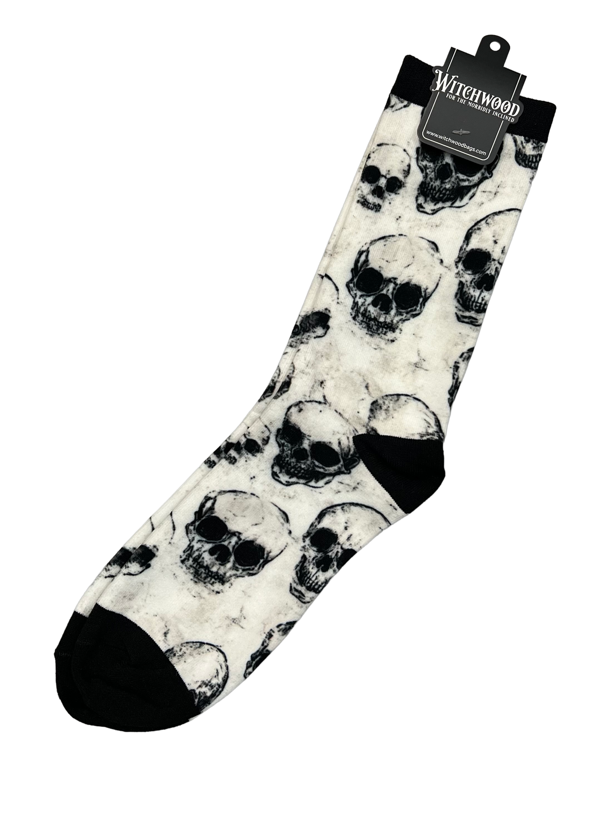 Novelty Socks - Distressed Skulls