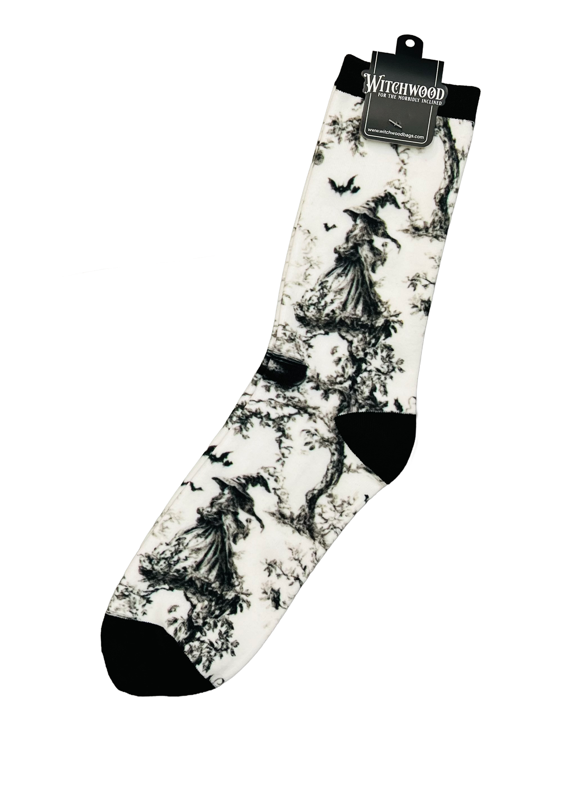 Novelty Socks - Witch Toile de Jouy
