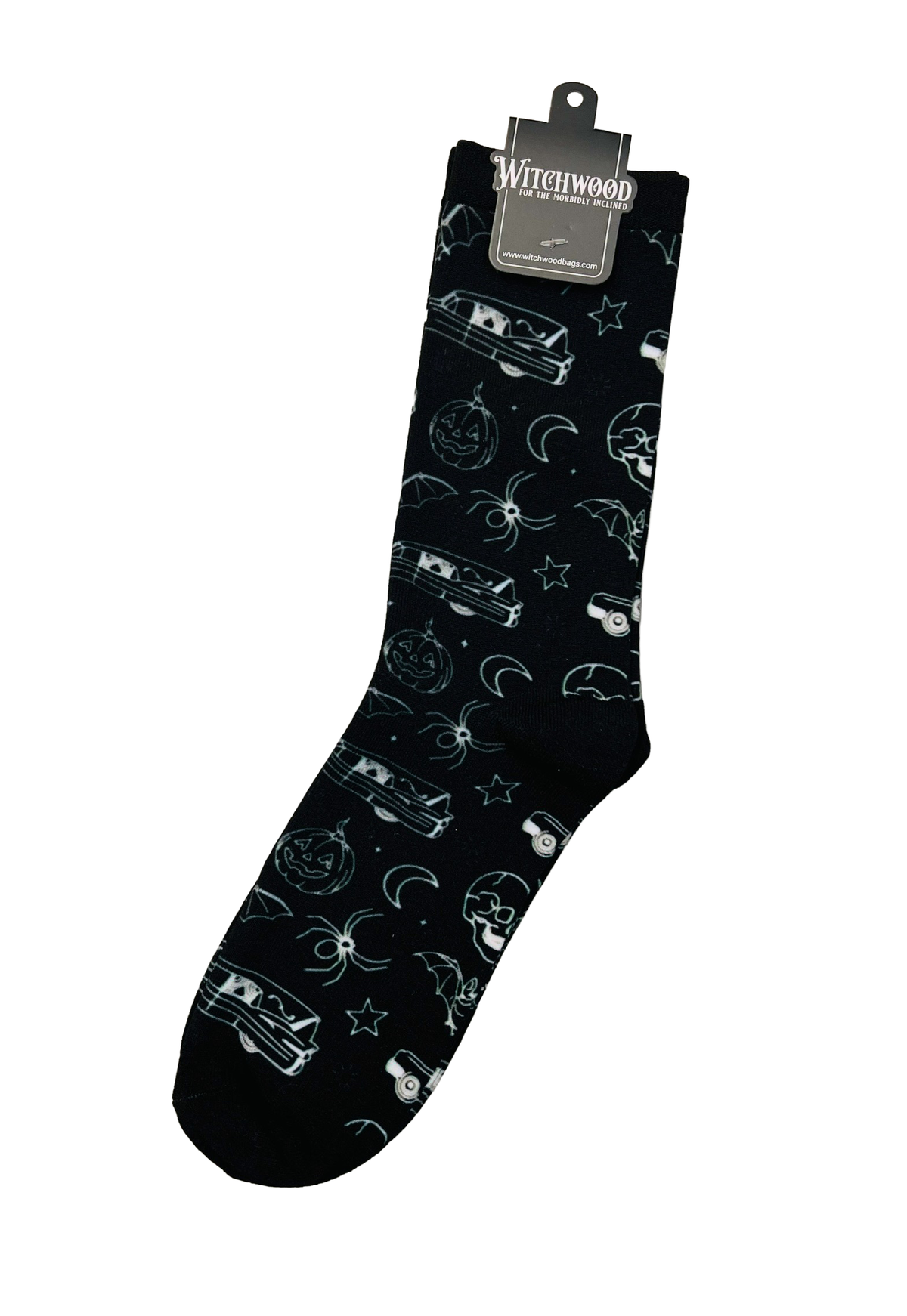 Novelty Socks - Hearse and Halloween