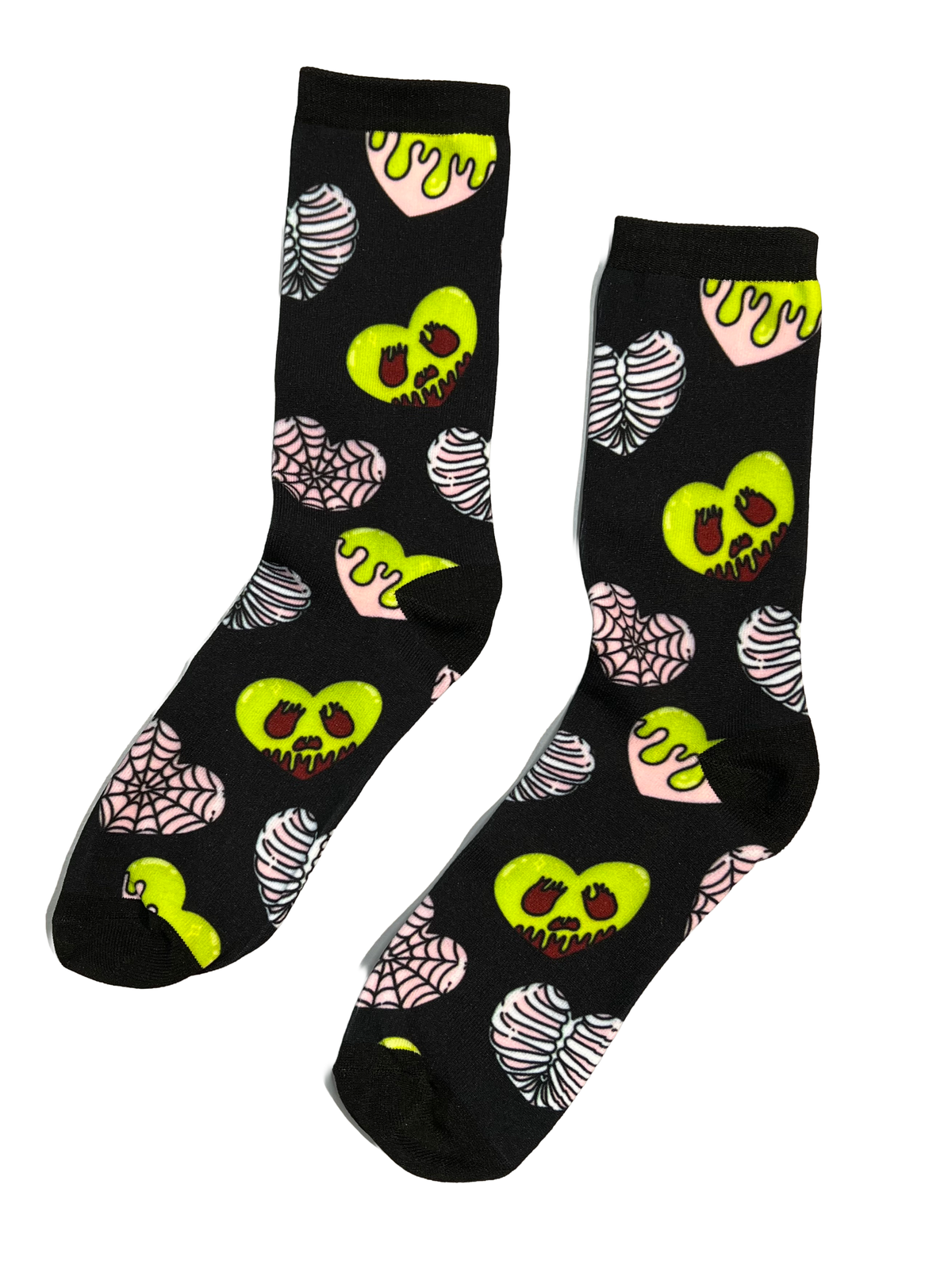 Novelty Socks - Spooky Hearts
