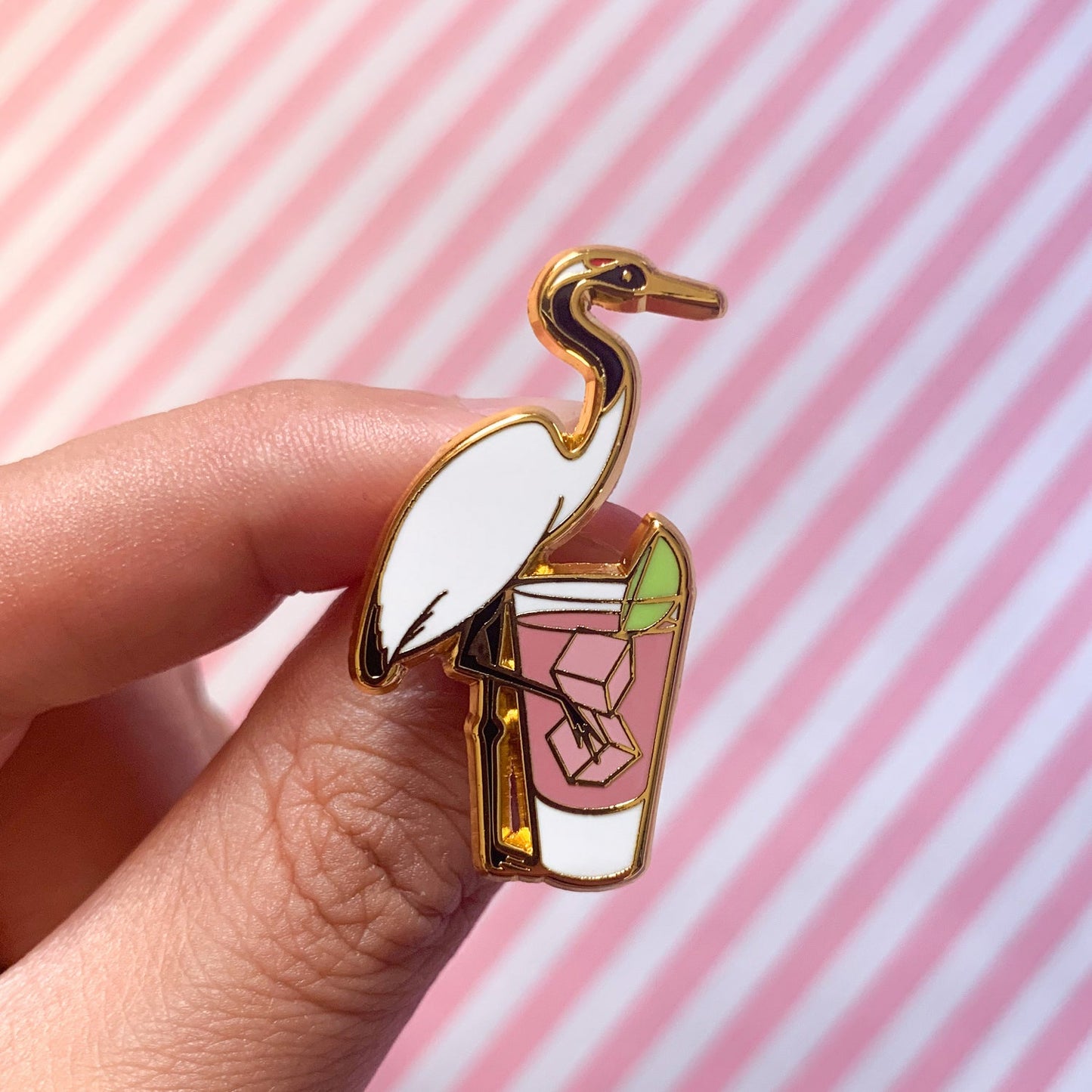 Crane x Vodka Cranberry Pin