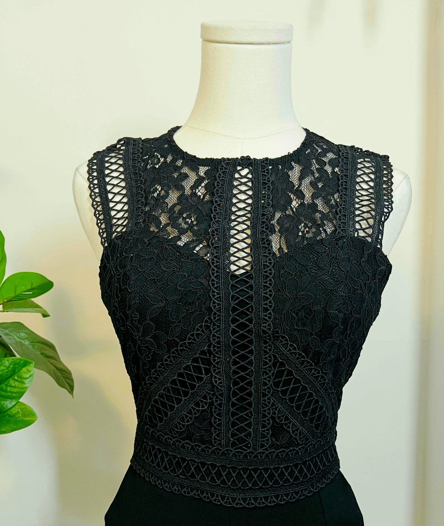 Branwen - Romantic Corporate Goth Jumpsuit - READY TO SHIP