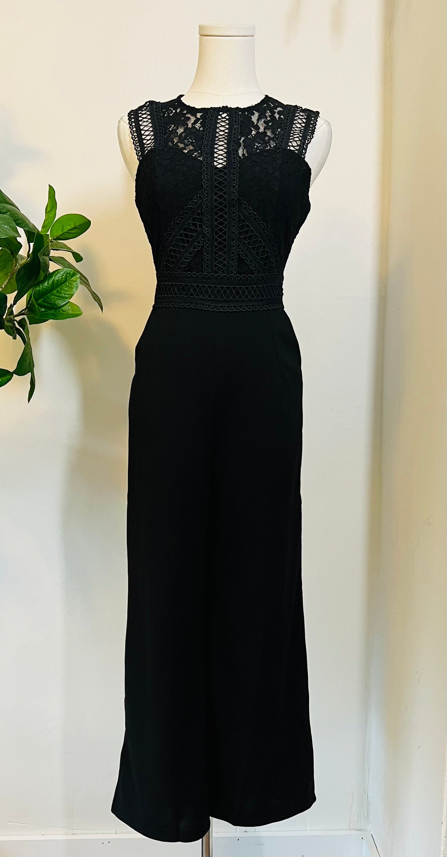 Branwen - Romantic Corporate Goth Jumpsuit - READY TO SHIP