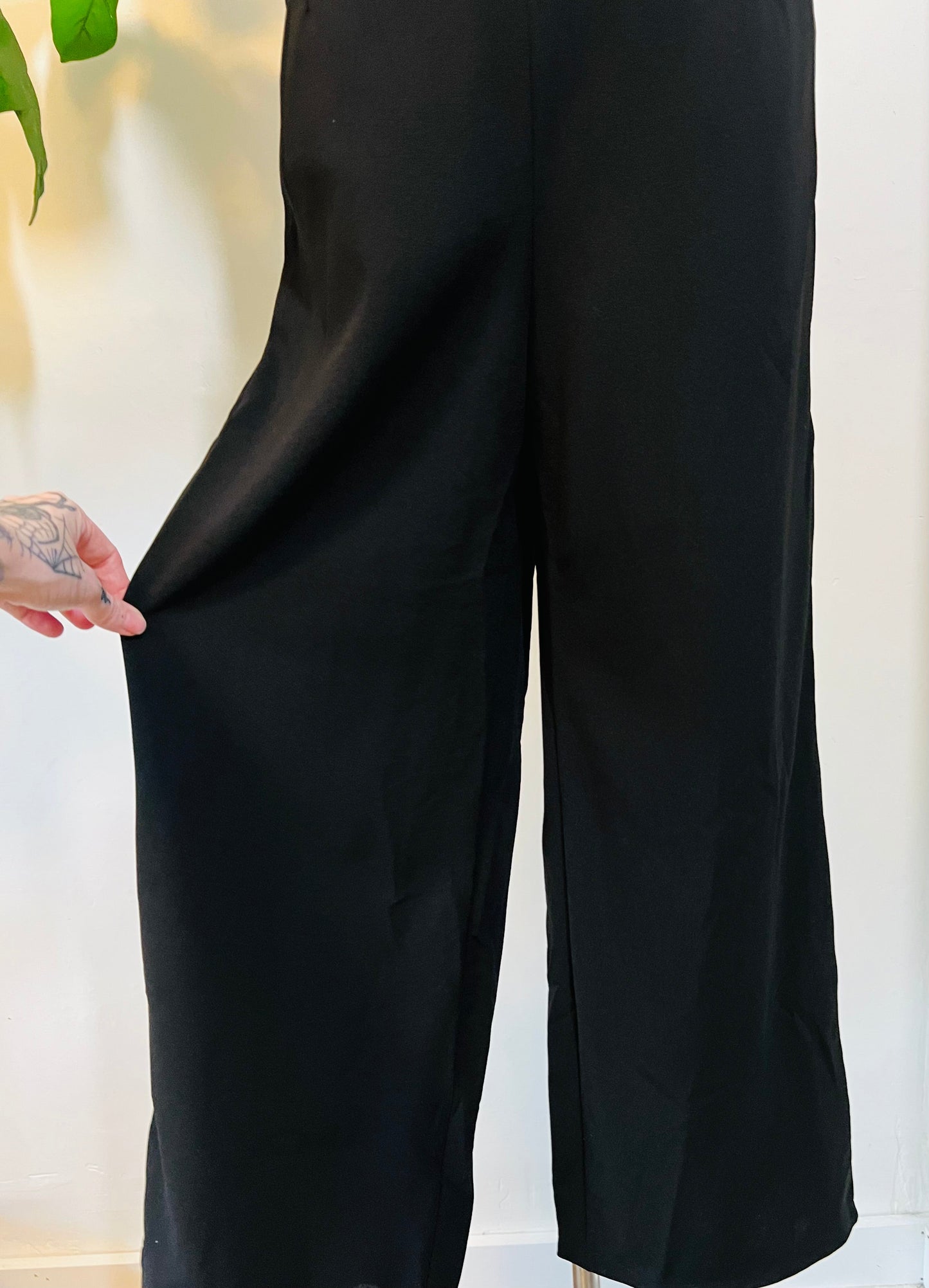 Branwen - Romantic Corporate Goth Jumpsuit - READY TO SHIP