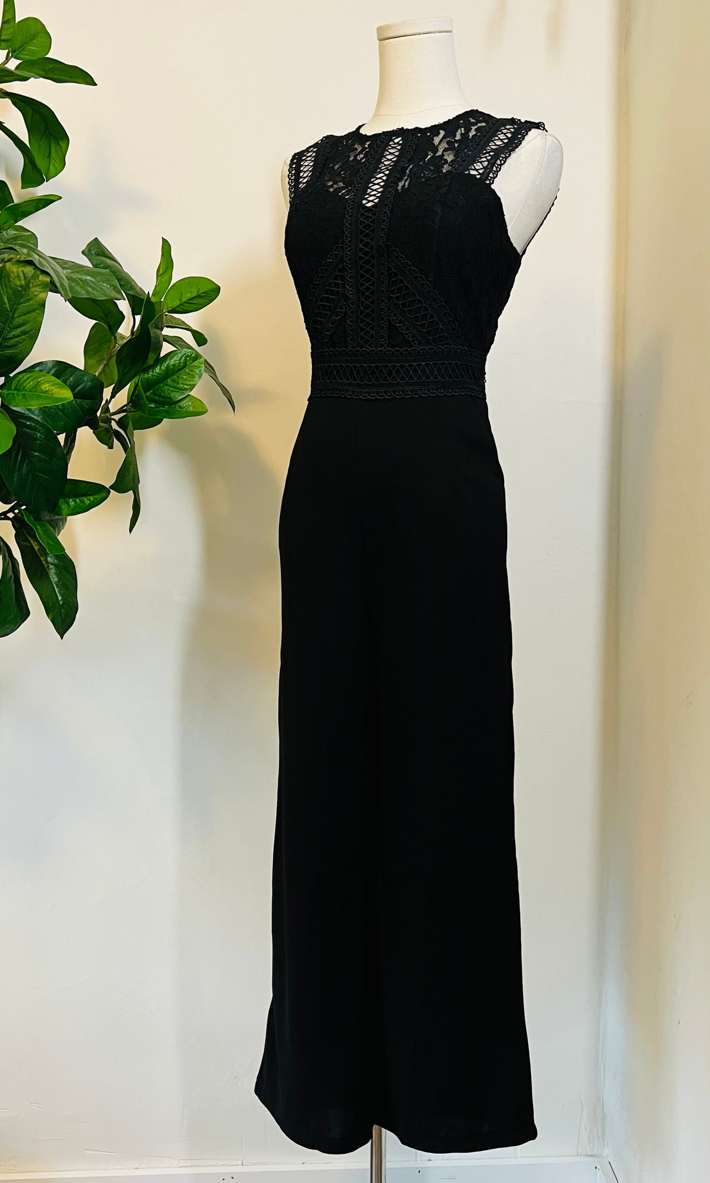 Branwen - Romantic Corporate Goth Jumpsuit - READY TO SHIP