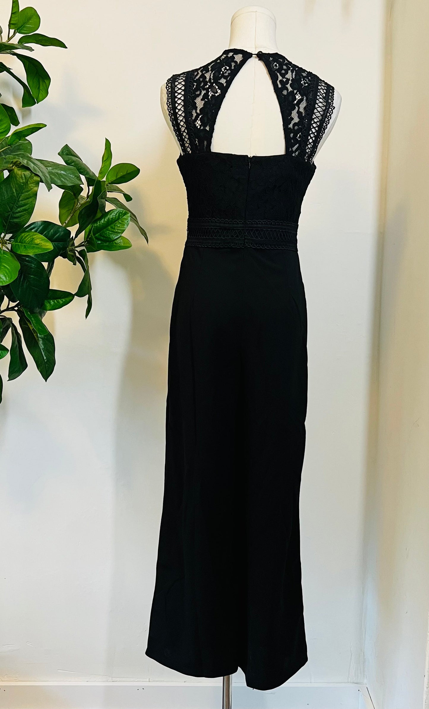 Branwen - Romantic Corporate Goth Jumpsuit - READY TO SHIP