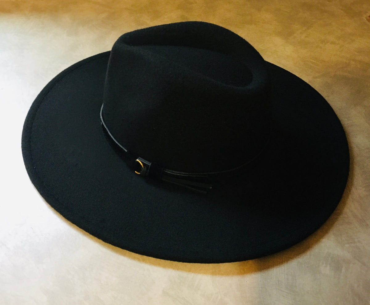 Vegan Felt Hat - Plain - XL Brim - READY TO SHIP