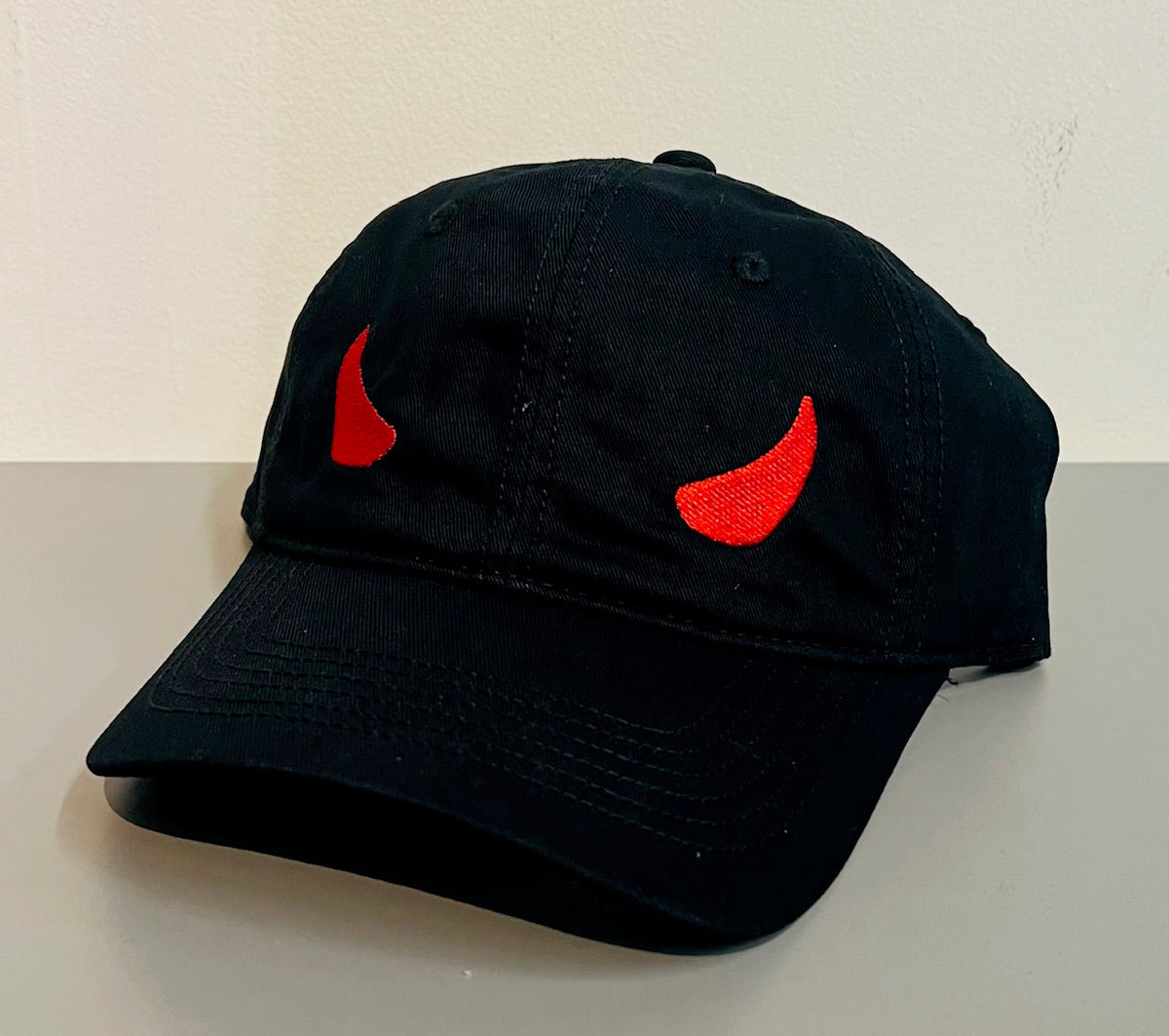 Devil Horns - embroidered dad hat - READY TO SHIP