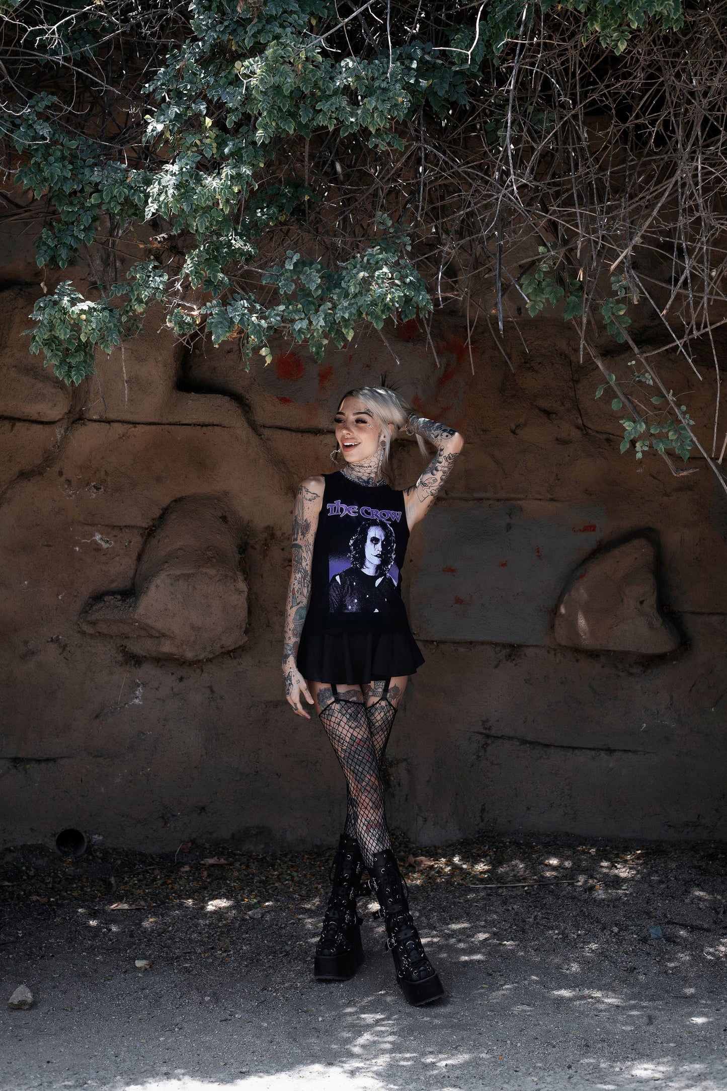 The Crow Tank (Purple)(Women)