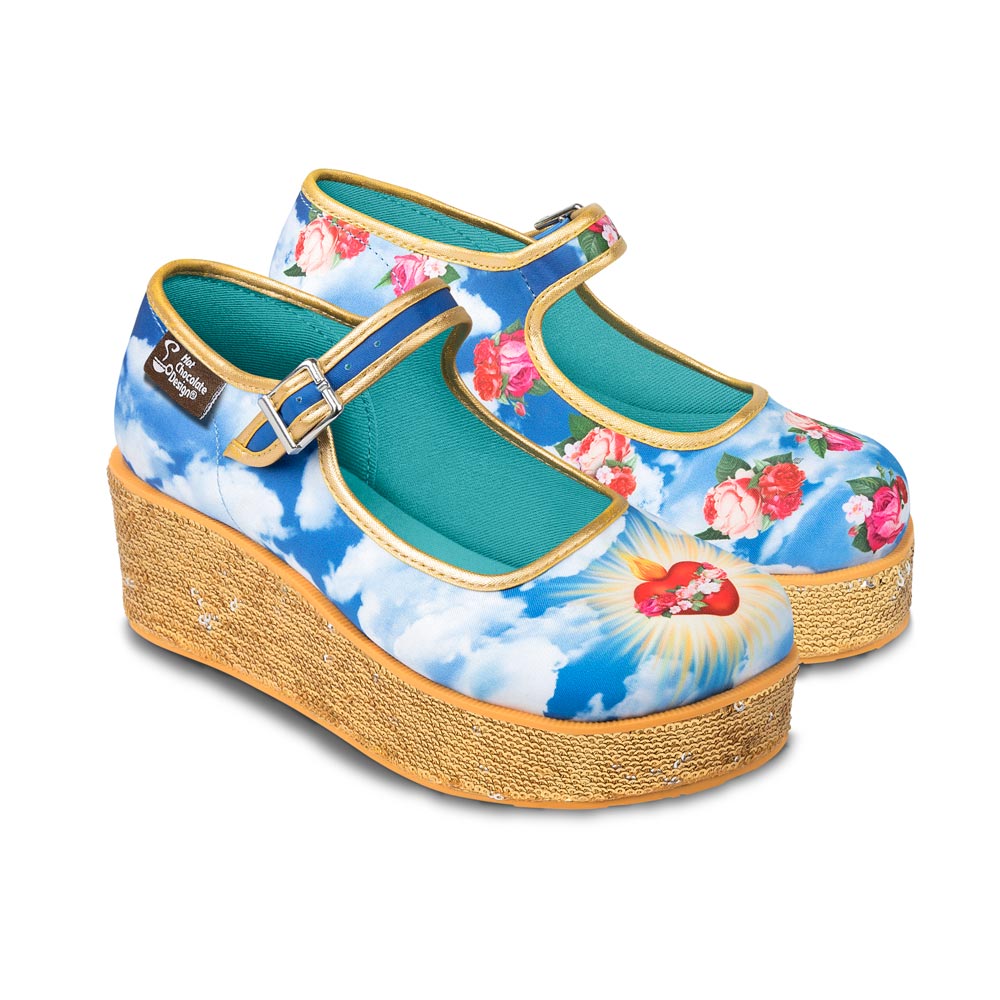 Sacred Heart Women's Mary Jane Platforms