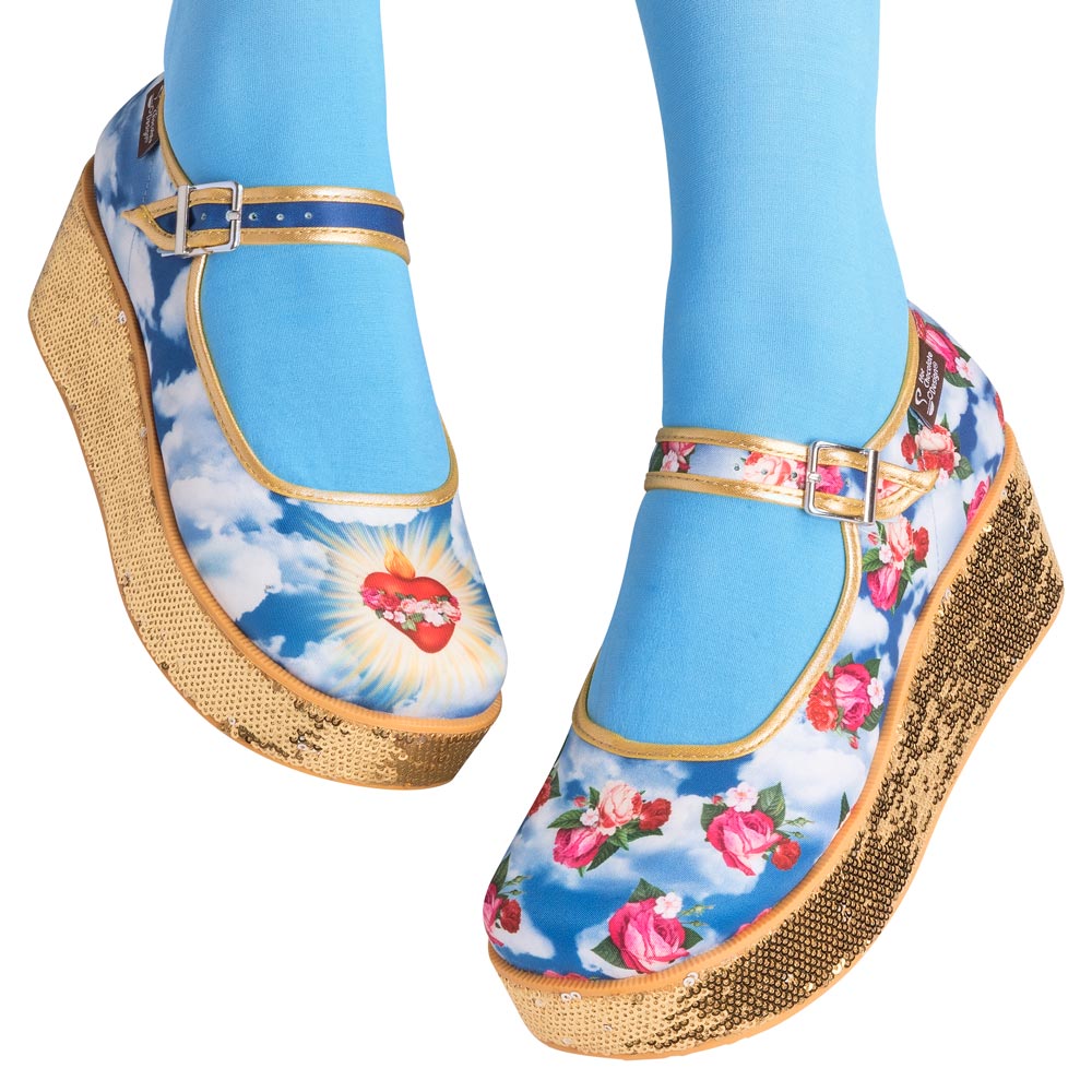 Sacred Heart Women's Mary Jane Platforms