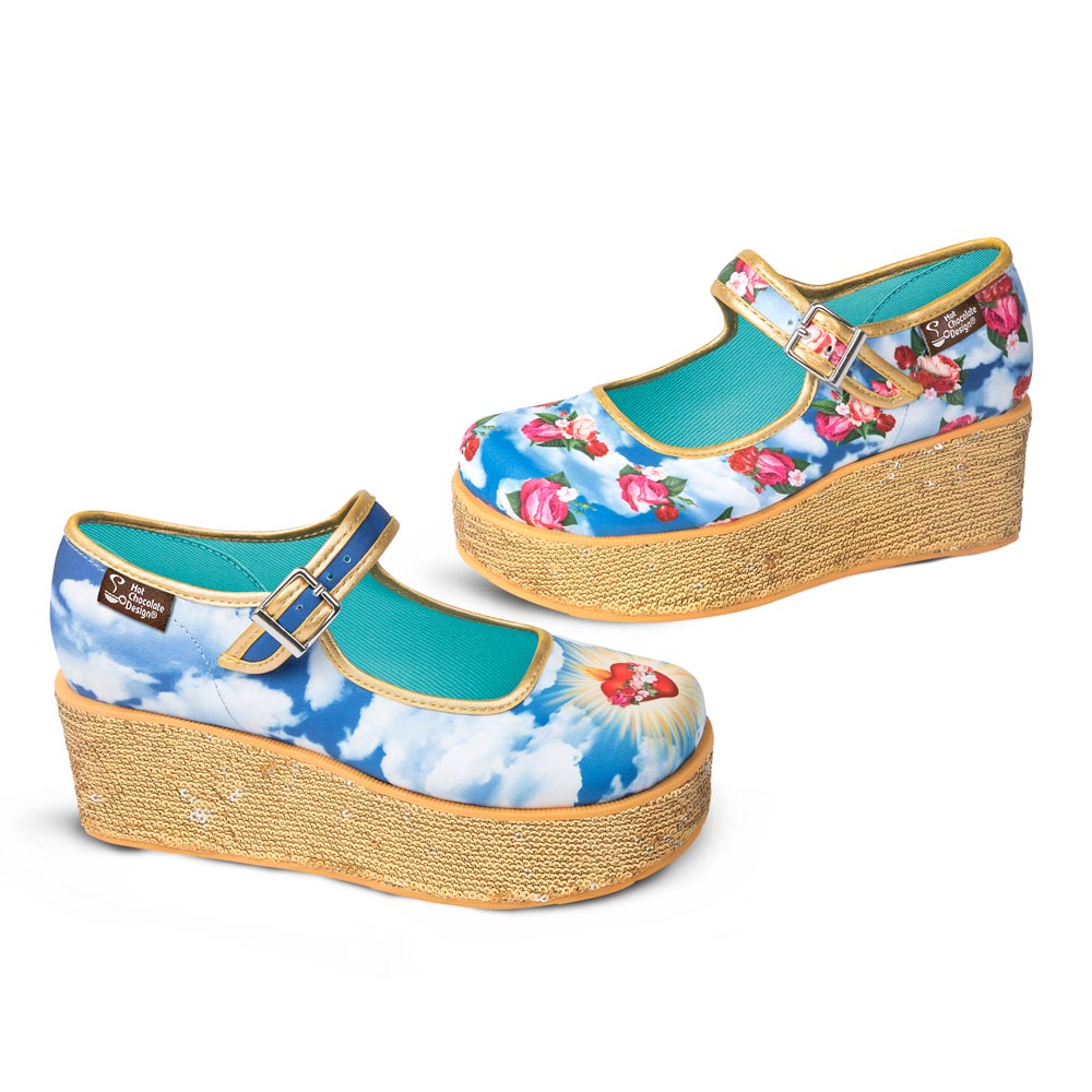 Sacred Heart Women's Mary Jane Platforms