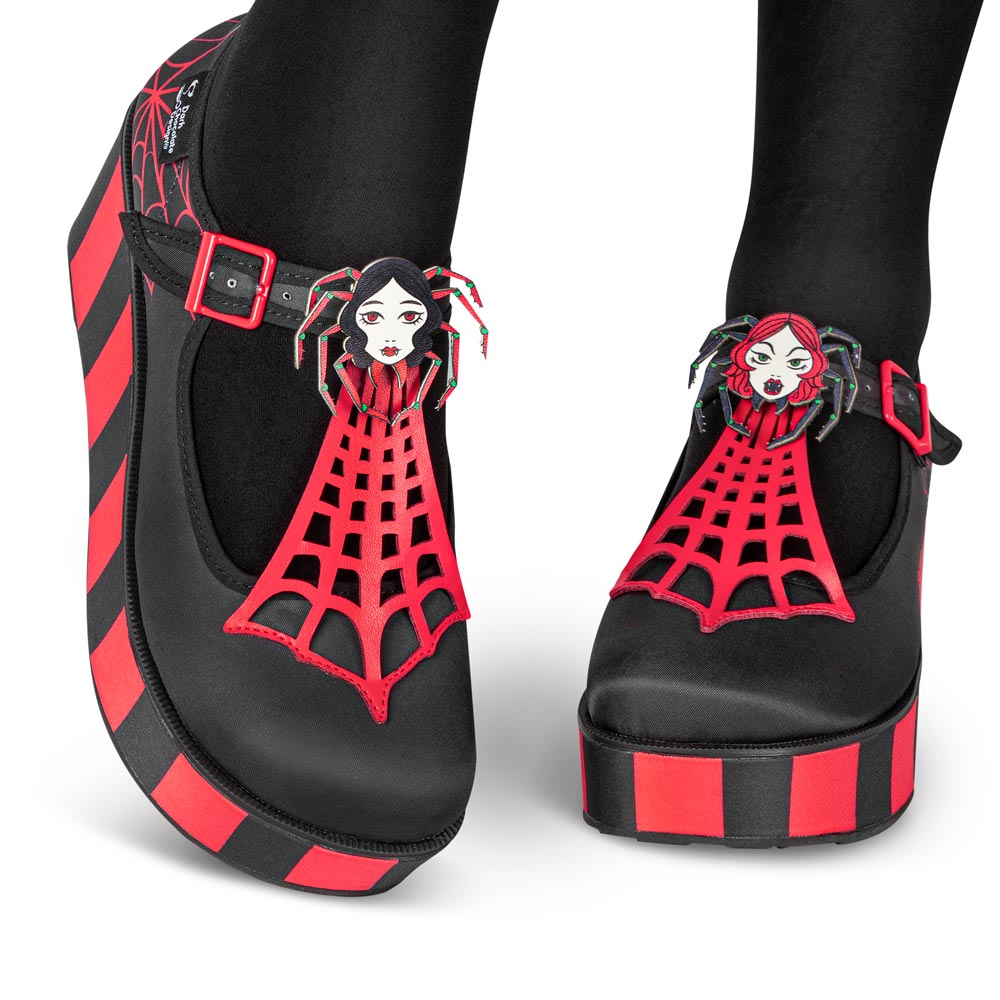 Spidora Women's Mary Jane Platforms