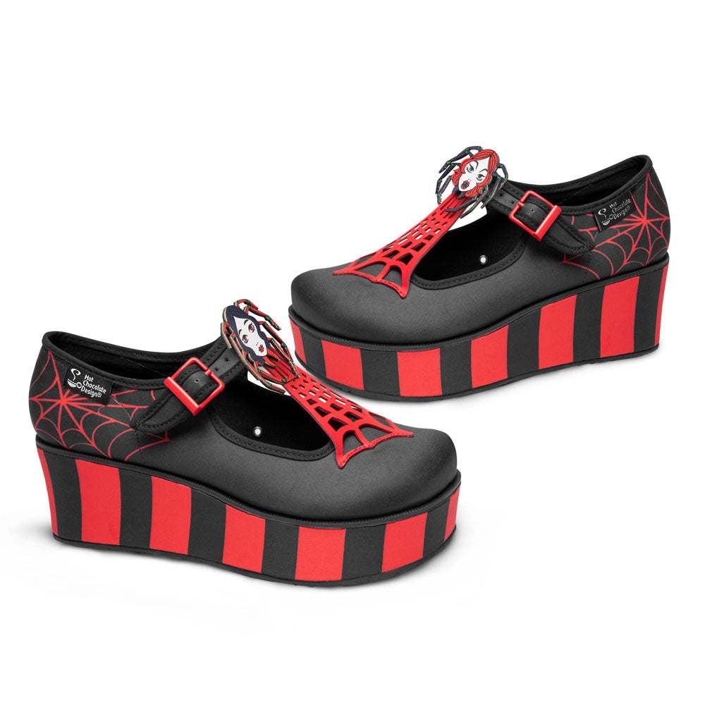 Spidora Women's Mary Jane Platforms