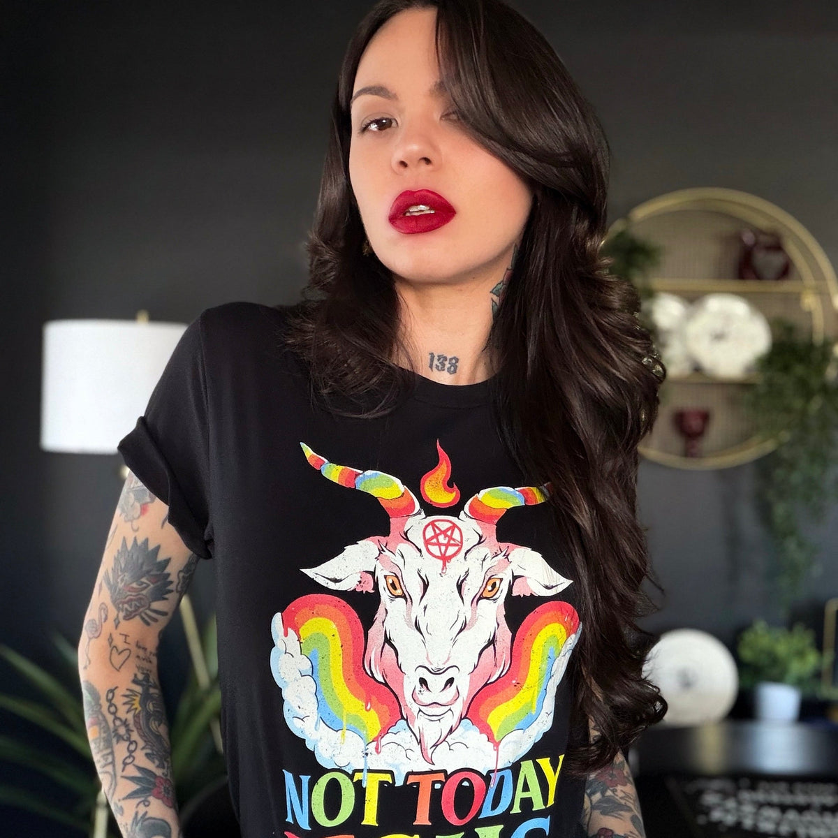 Not Today Jesus T-shirt